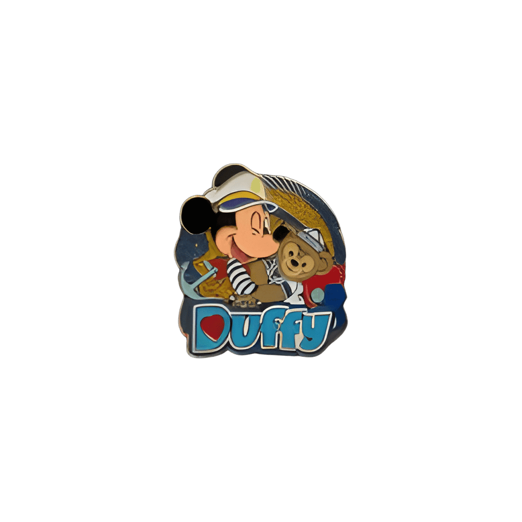 Captain Mickey and Duffy Disney pin