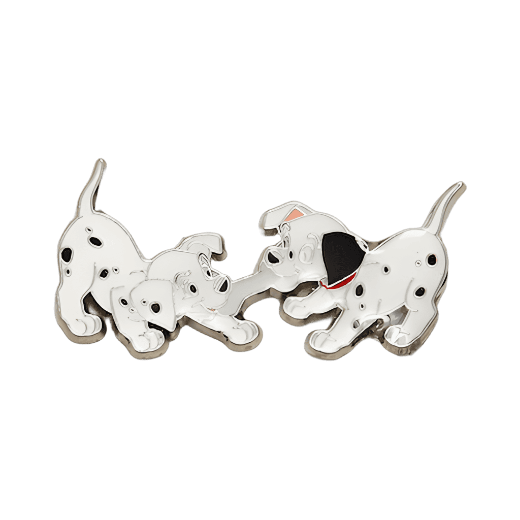 Dalmatians Puppies Playing with Bone Disney pin
