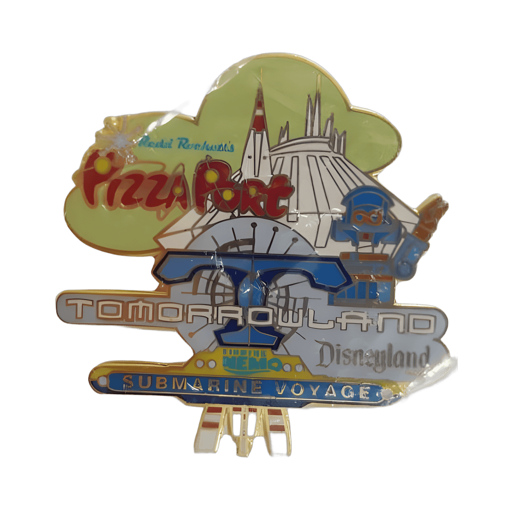 Tomorrowland, Pizza Port and Submarine Voyage Disney pin