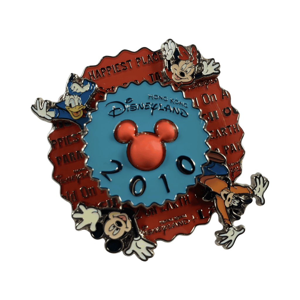 Donald, Minnie, Goofy, and Mickey - Spinner Disney pin