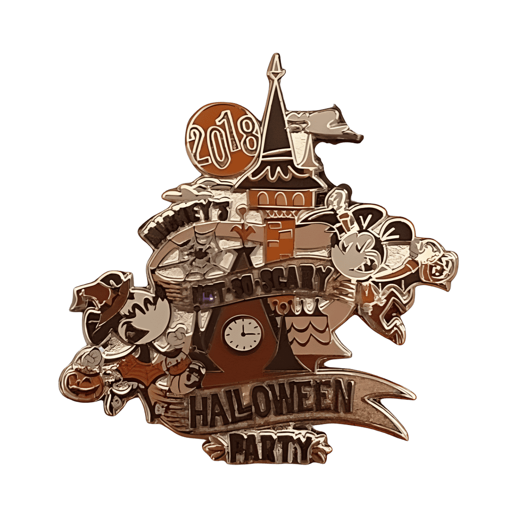 Mickey and Minnie Disney pin