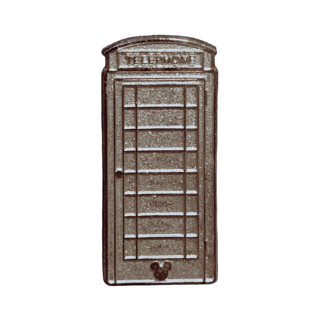 Telephone Booth Chaser Disney pin