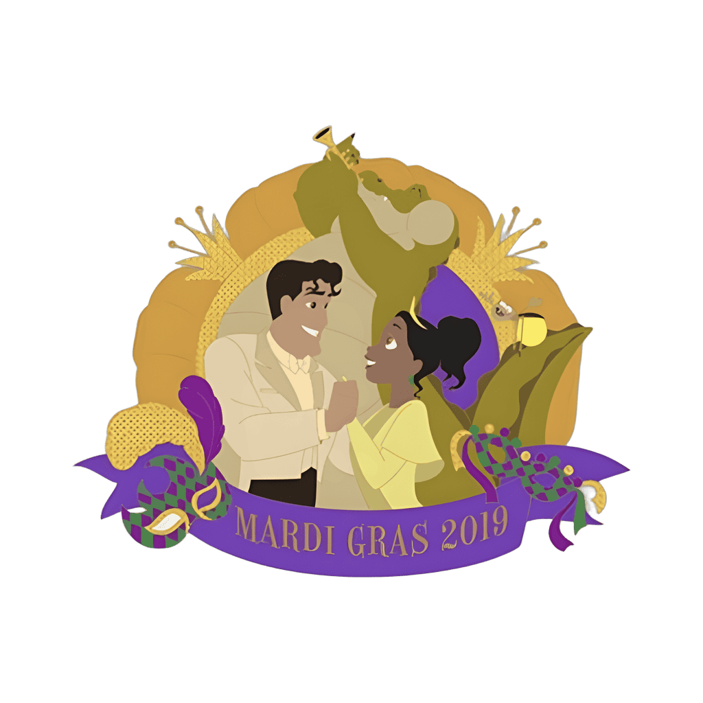 Naveen, Tiana & Louis Disney pin