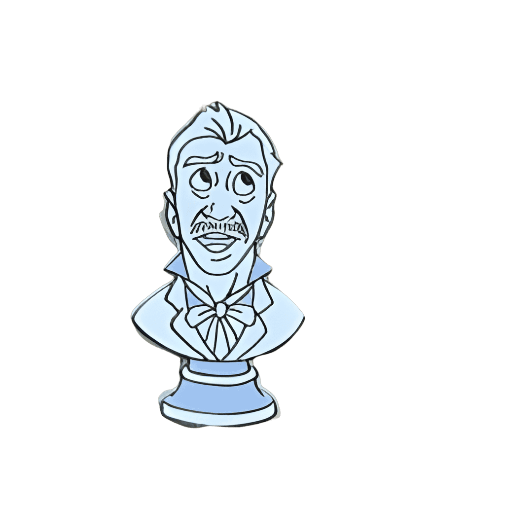 Singing Bust Disney pin