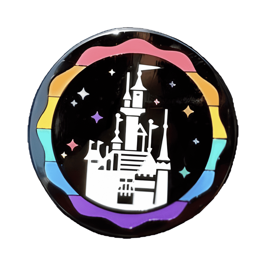 Pride Sleeping Beauty Castle Disney pin