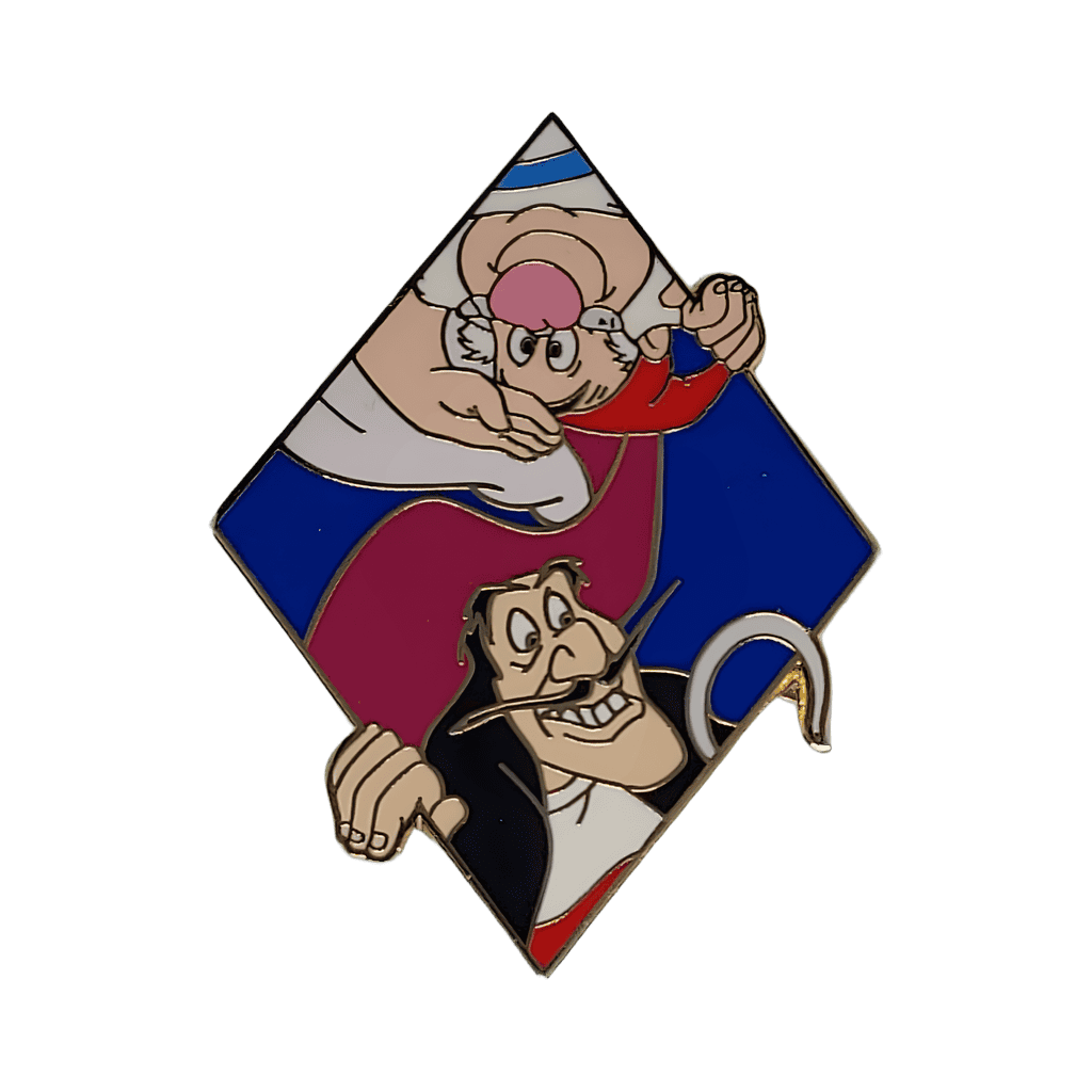 Hook and Smee Disney pin