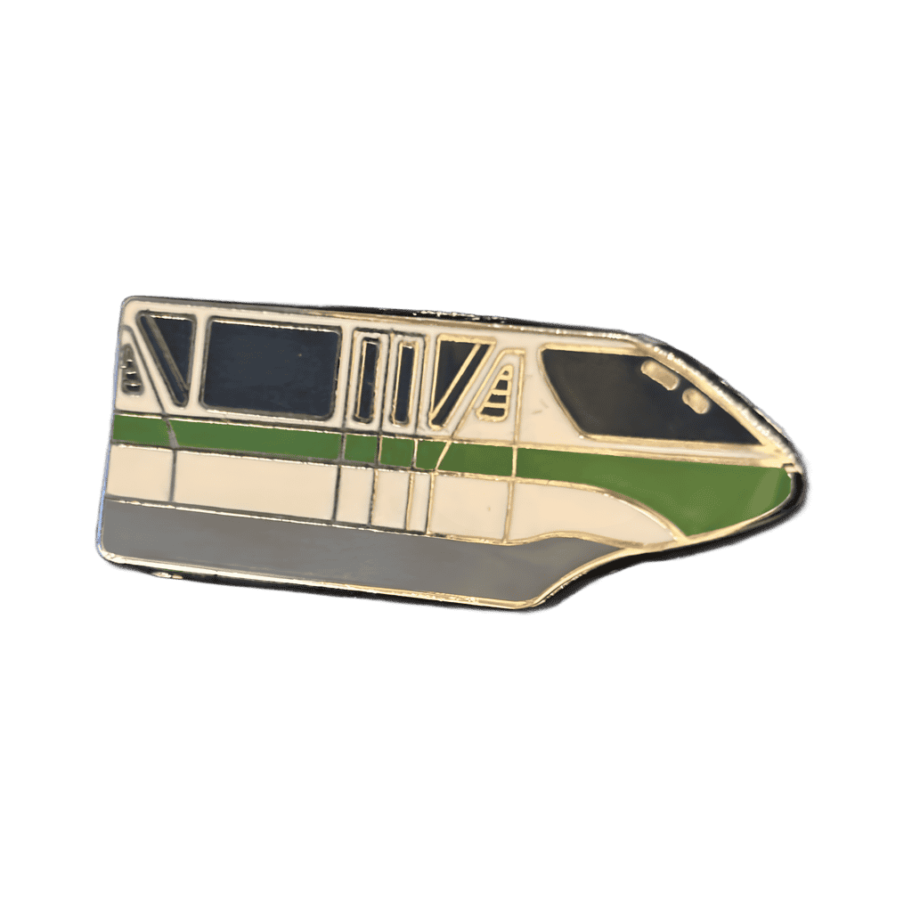 Monoral Green (no Mickey Icon) Disney pin