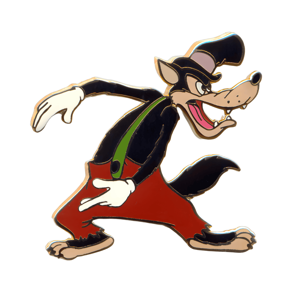 The Big Bad Wolf Disney pin