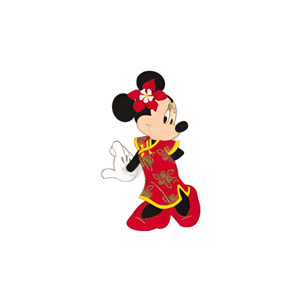 Minnie at Hong Kong Disneyland Disney pin