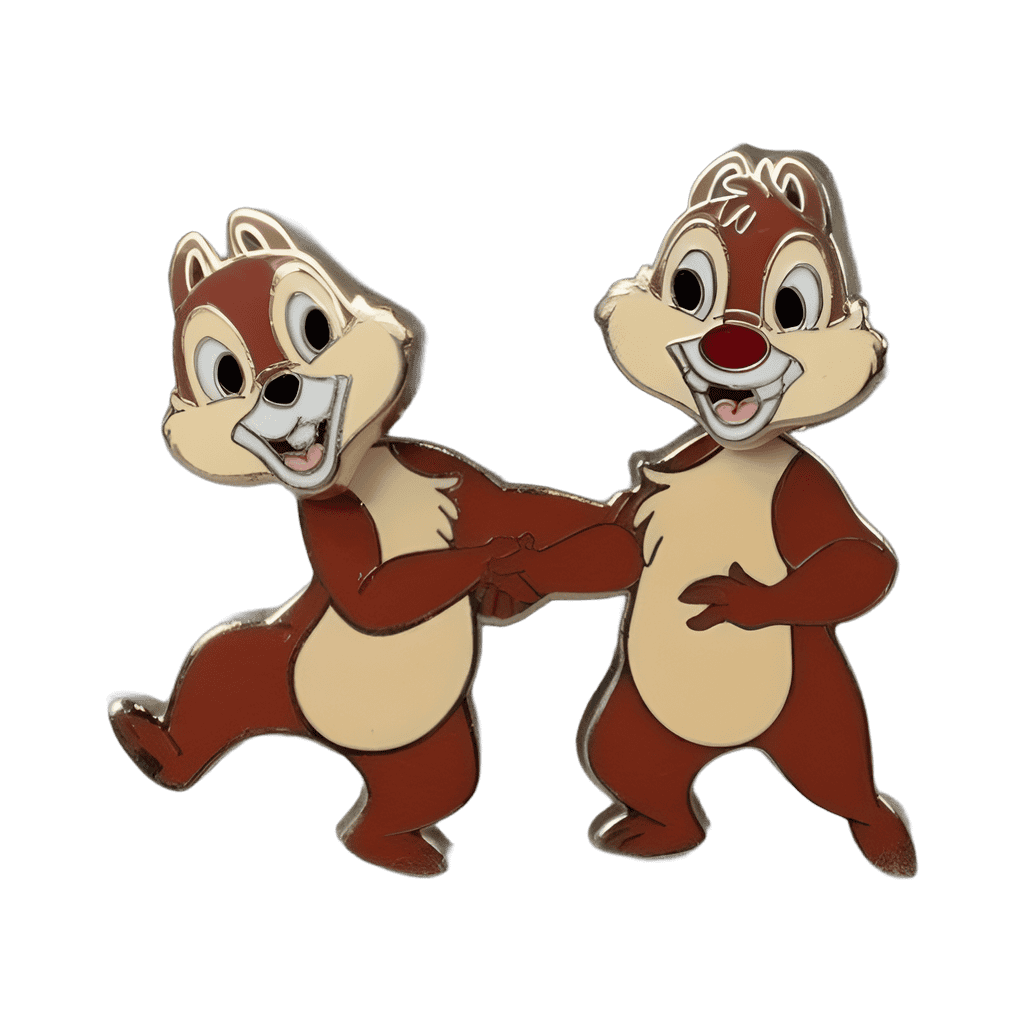 Chip and Dale Disney pin