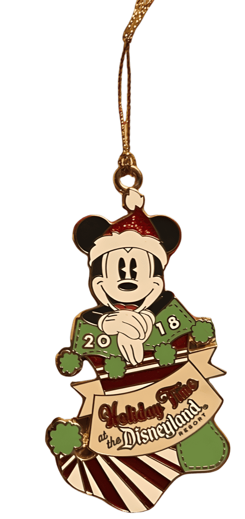 2018 - Mickey with Christmas Stockings Disney pin