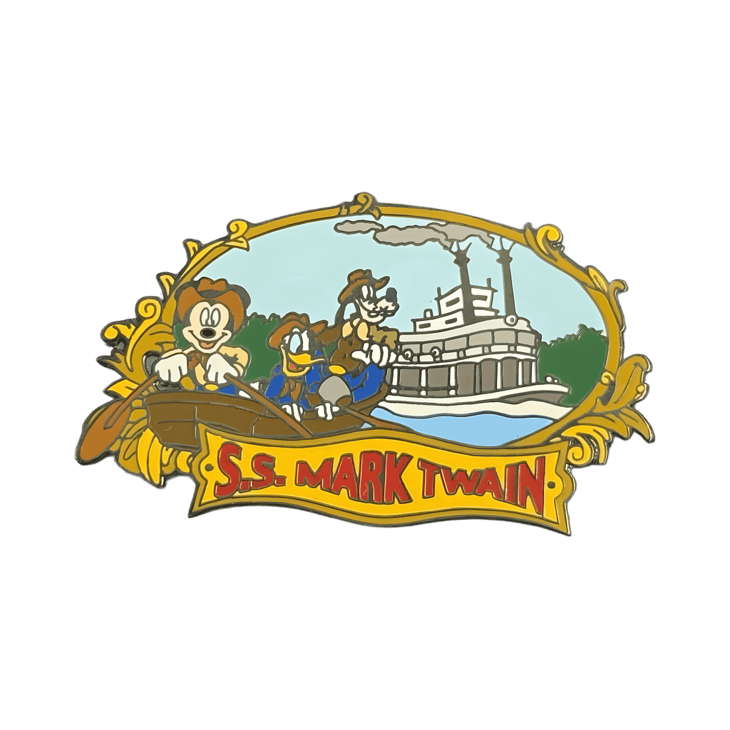 S.S. Mark Twain Disney pin