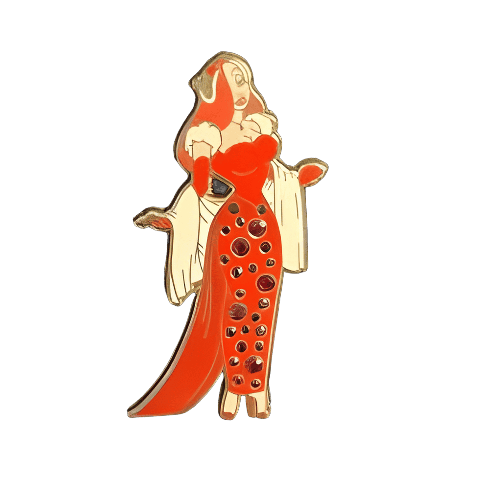 Jessica Rabbit Holiday Series Pavé Crystal Pin Disney pin