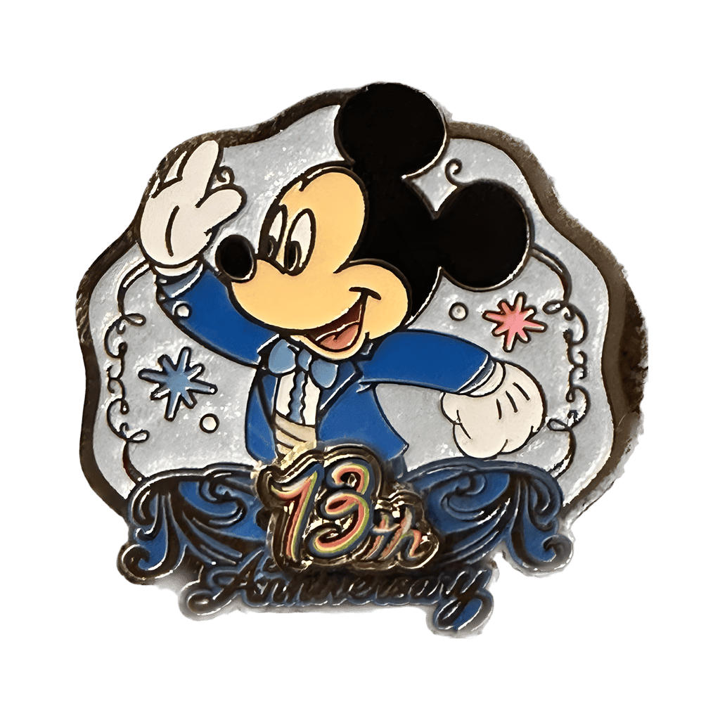 13th Anniversary Fantastic Celebration - Mickey Disney pin