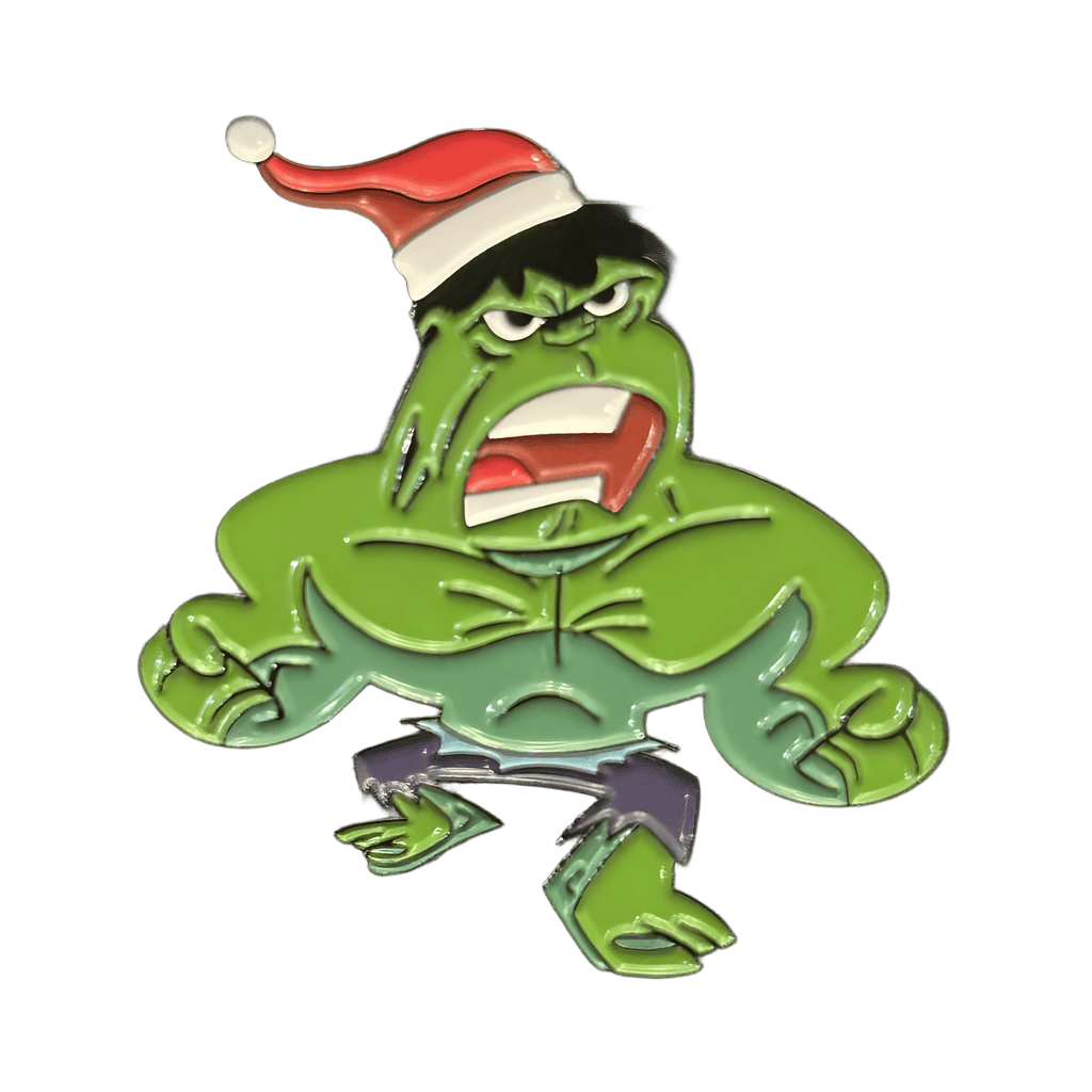 Santa Hulk Disney pin