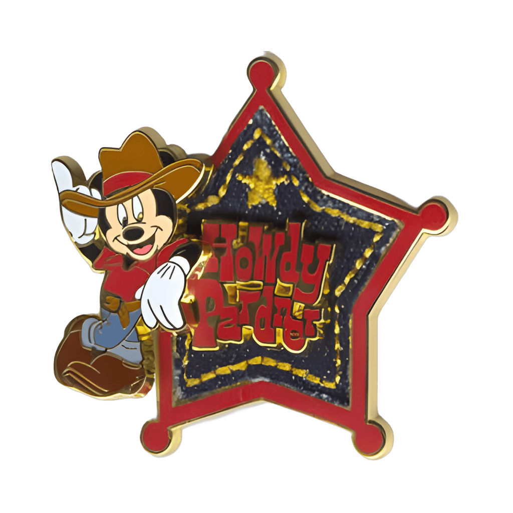 Howdy Pardner Mickey Disney pin