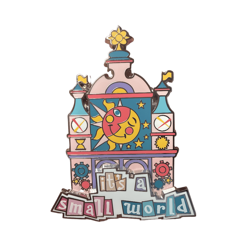 Moon and Sun Clock Tower Disney pin