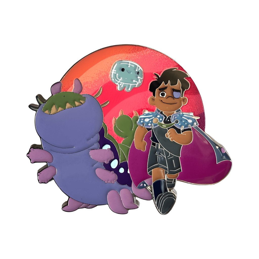 Elio, Glordon, and Ooooo Disney pin