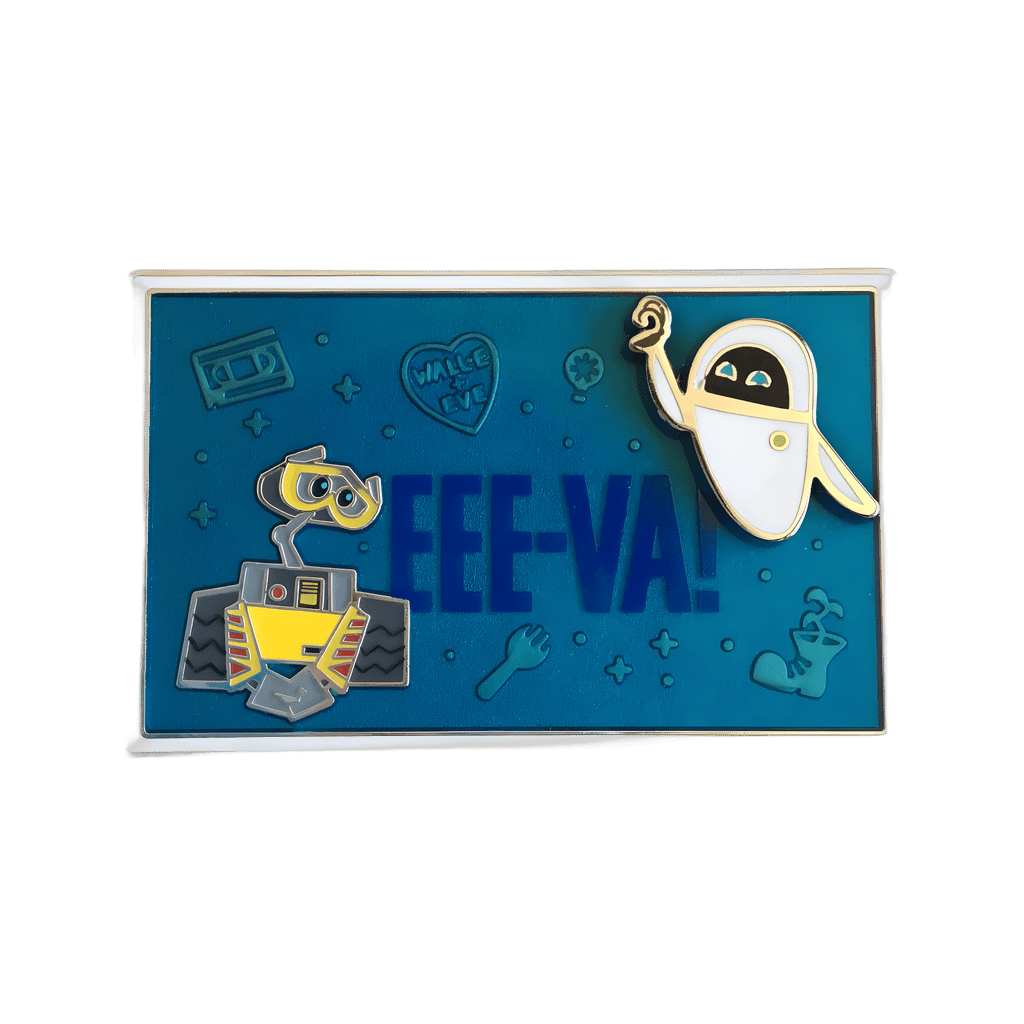 Wall-E & Eve - EEE-VA! Disney pin