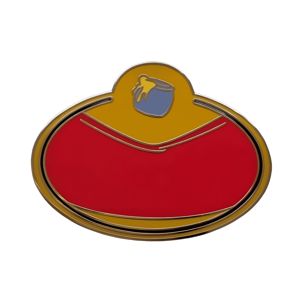Winnie the Pooh Badge Disney pin