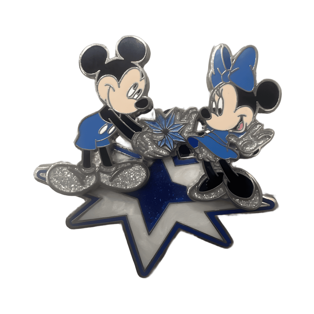Mickey et Minnie - 25 ans DLP Disney pin