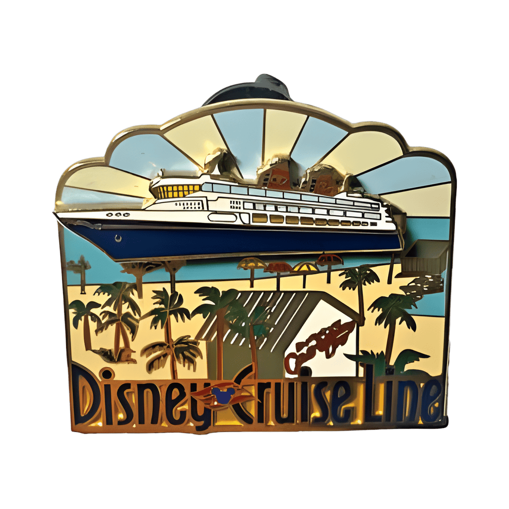 Cruise Ship Slider Disney pin