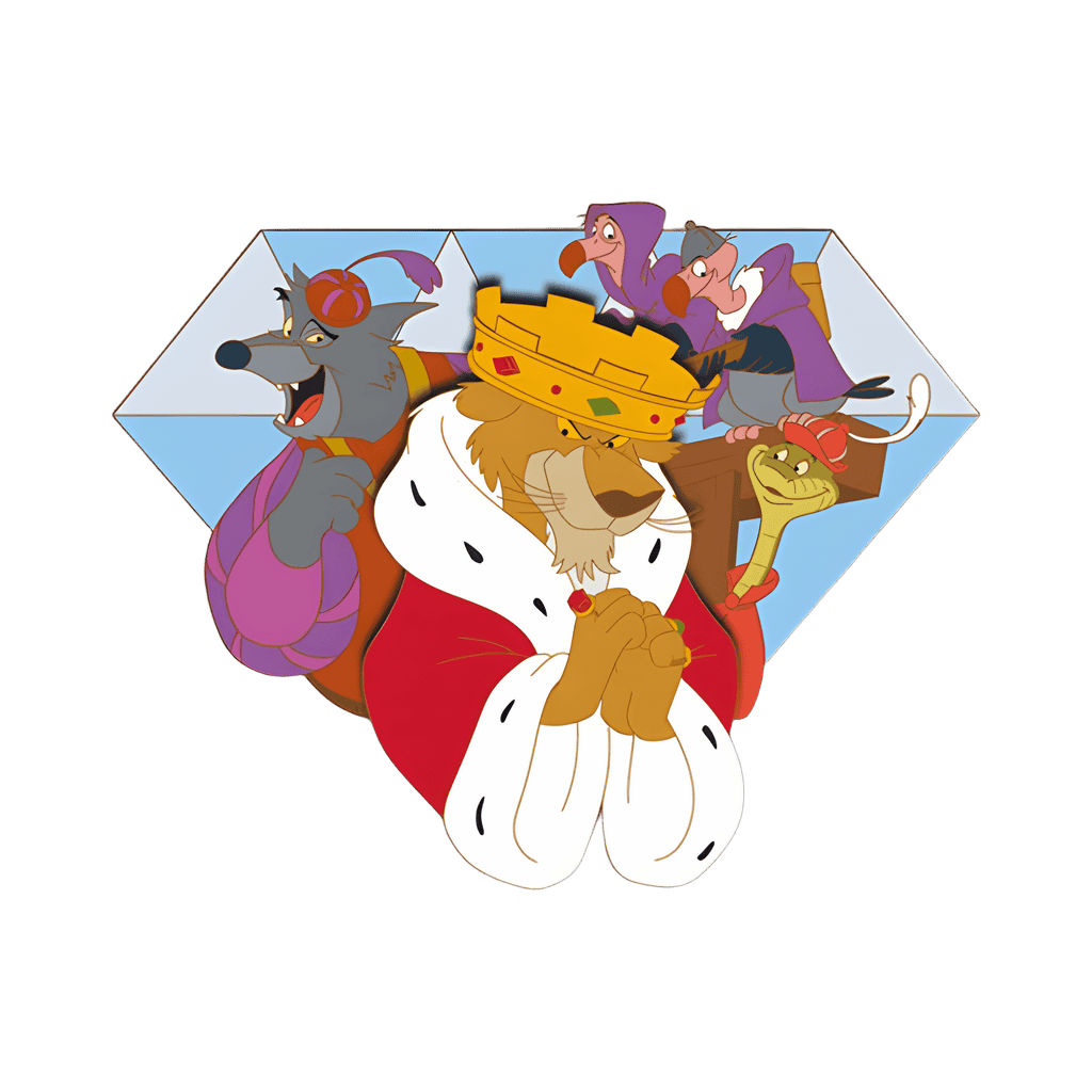 Prince John & His Court Jumbo Disney pin