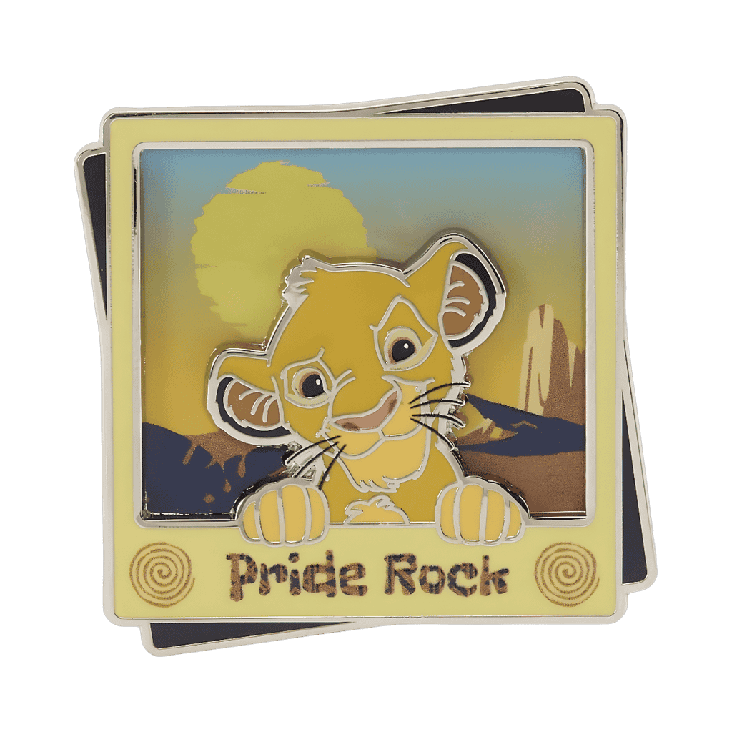 Simba at Pride Rock Disney pin