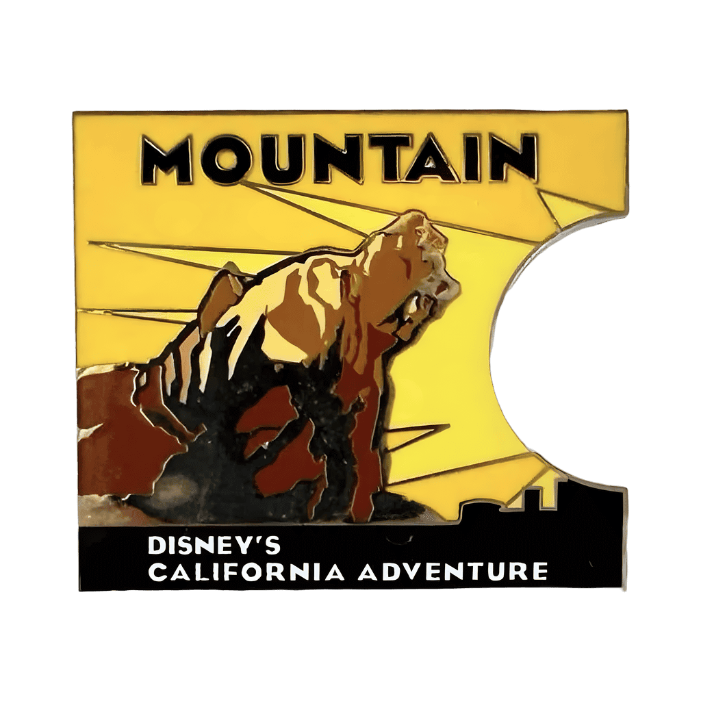 Grizzly Peak “Mountain” - Disney California Adventure Park Disney pin