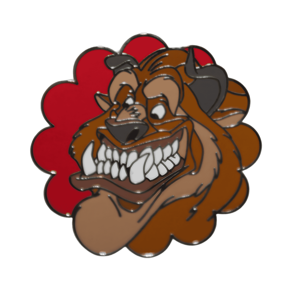The Beast Disney pin