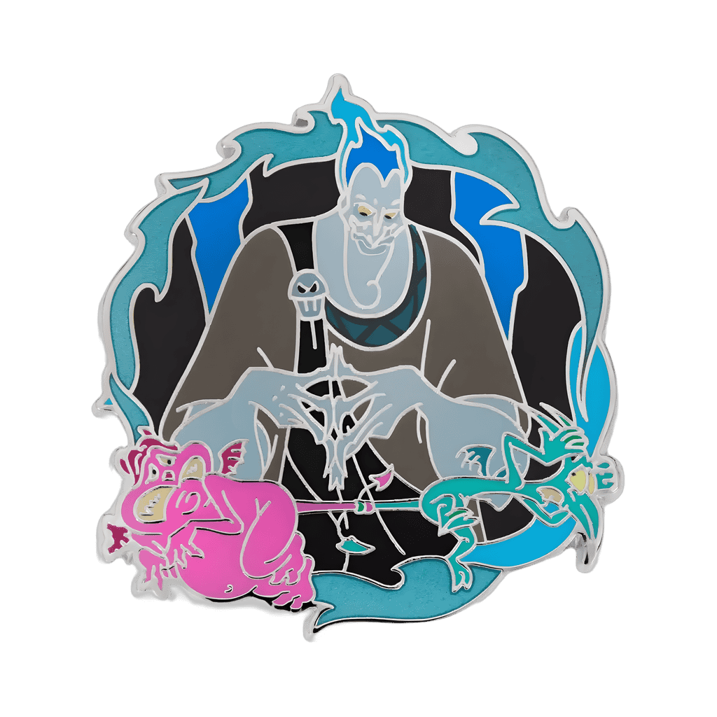Hades with Pain and Panic Disney pin