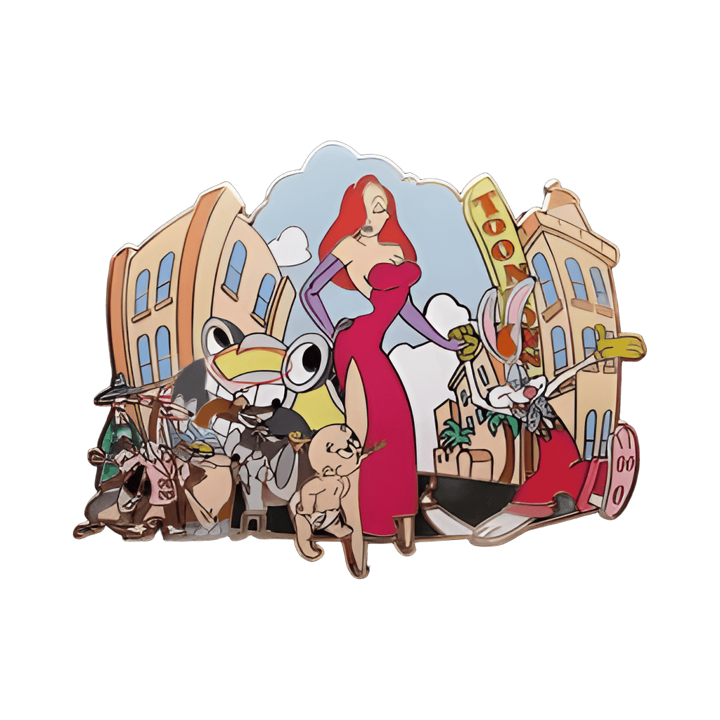 Jessica Rabbit Toon Town Disney pin