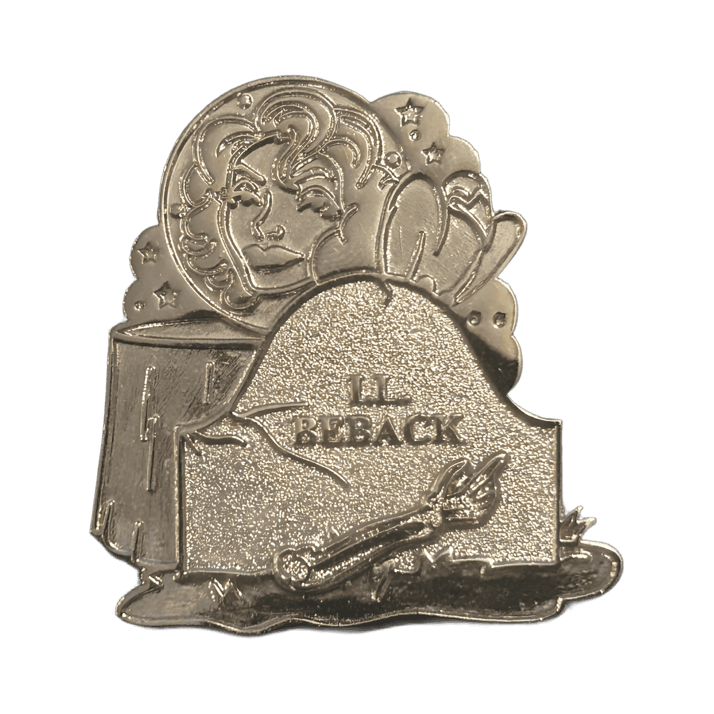 Madame Leota: I. L. Beback (silver chaser) Disney pin