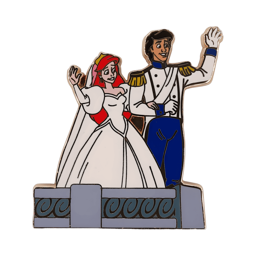 Ariel and Prince Eric Wedding - Completer Disney pin