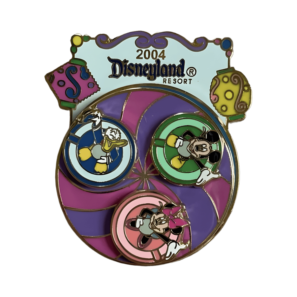 Mad Tea Party with Mickey, Minnie & Donald Disney pin