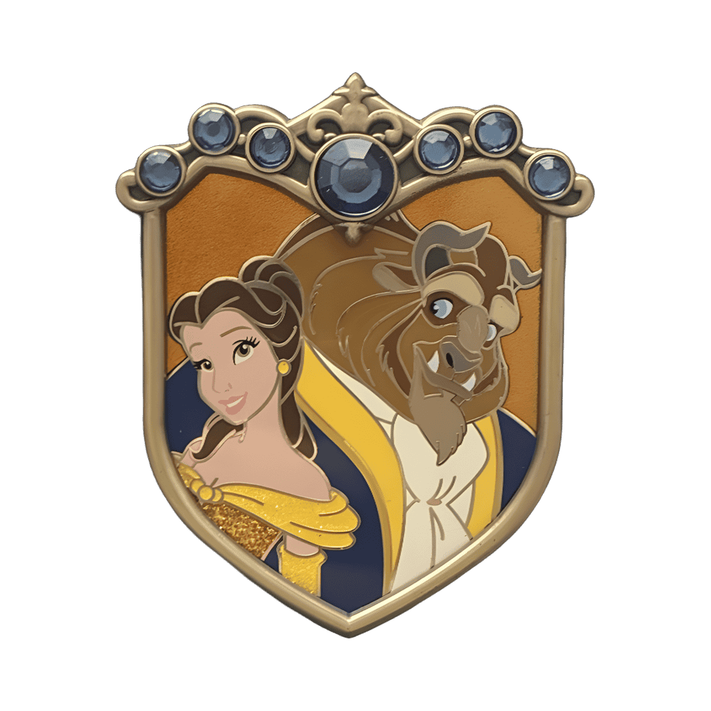 Belle & Beast Disney pin