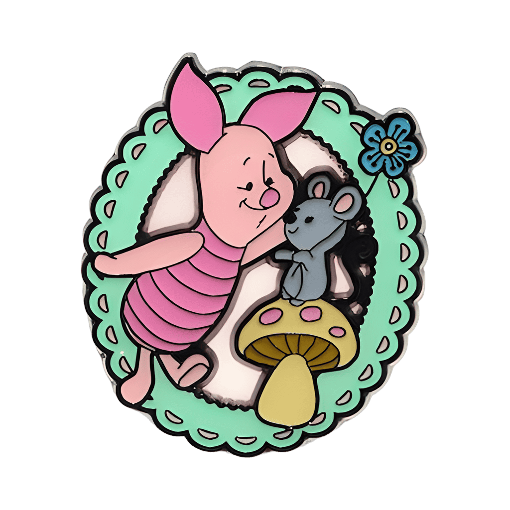 Piglet with Mouse Disney pin