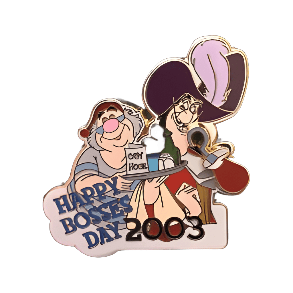 Happy Bosses Day 2003 (Captain Hook) Disney pin