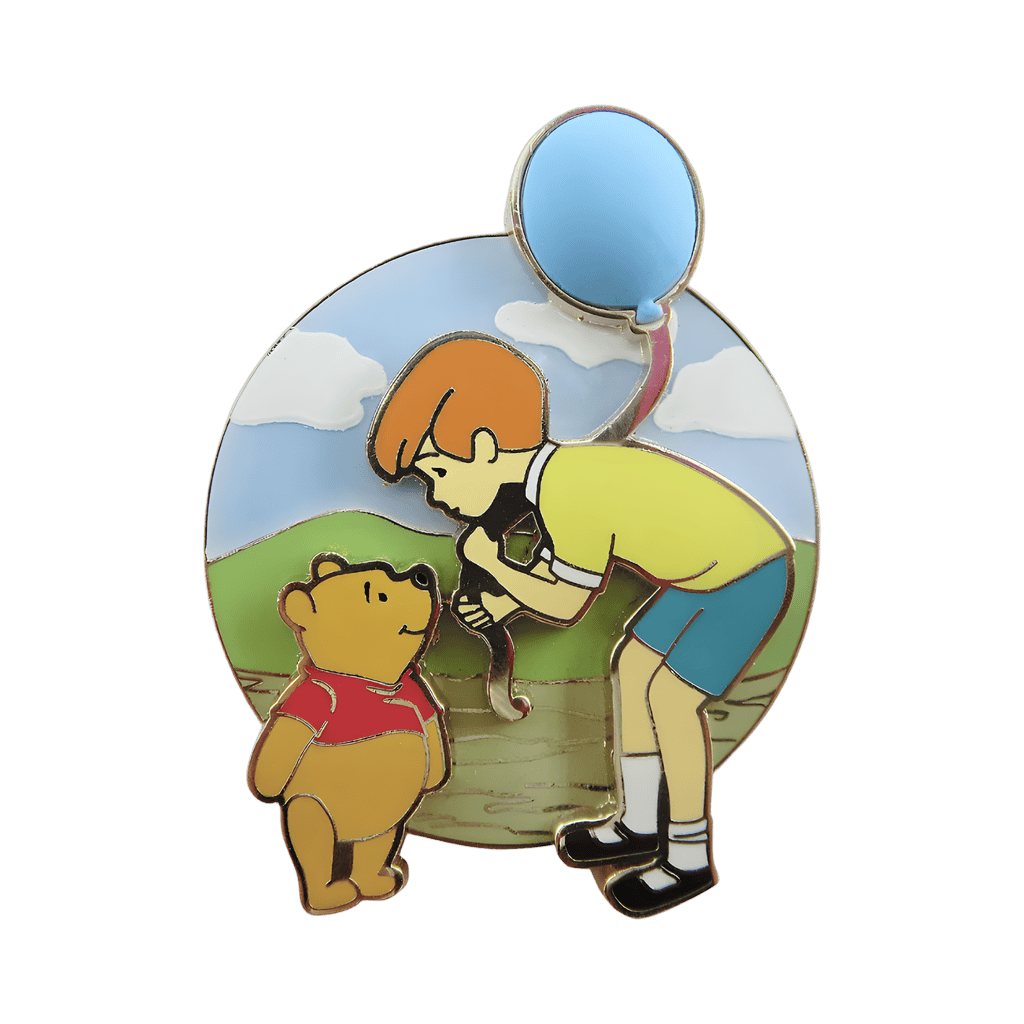 Christopher Robin and Pooh Disney pin