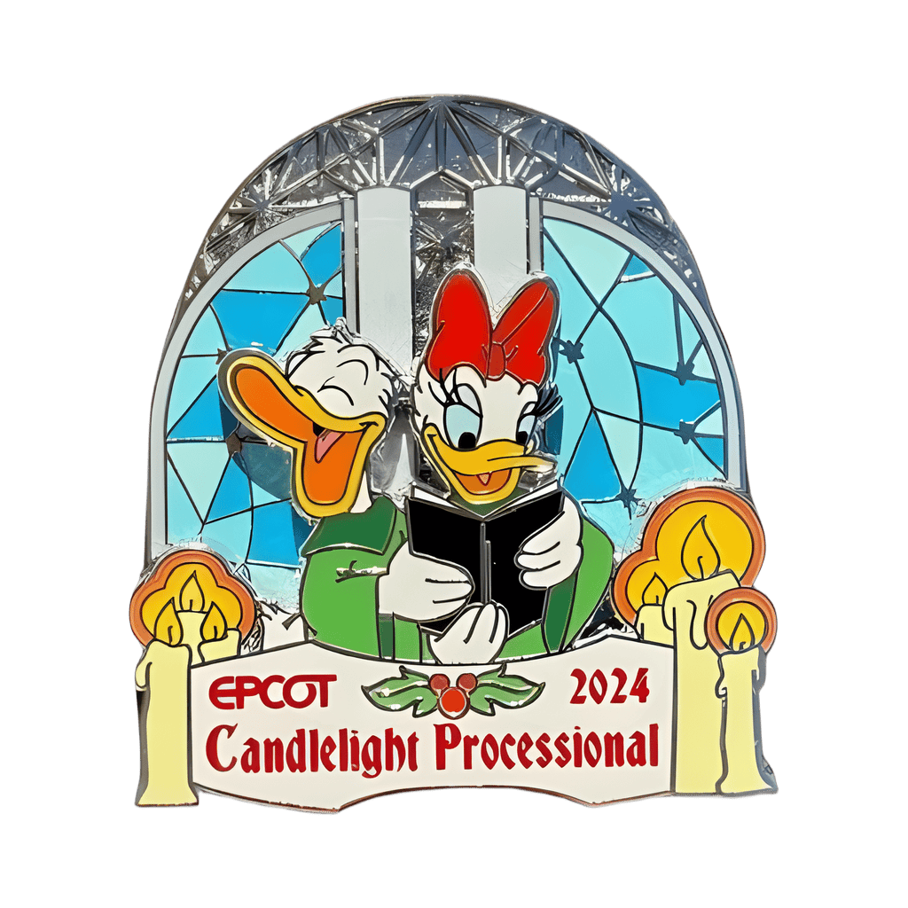 Donald and Daisy Duck - Caroling Disney pin