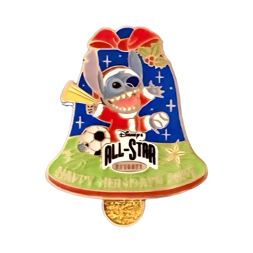 All Star Resorts - Stitch Holiday Bell Disney pin