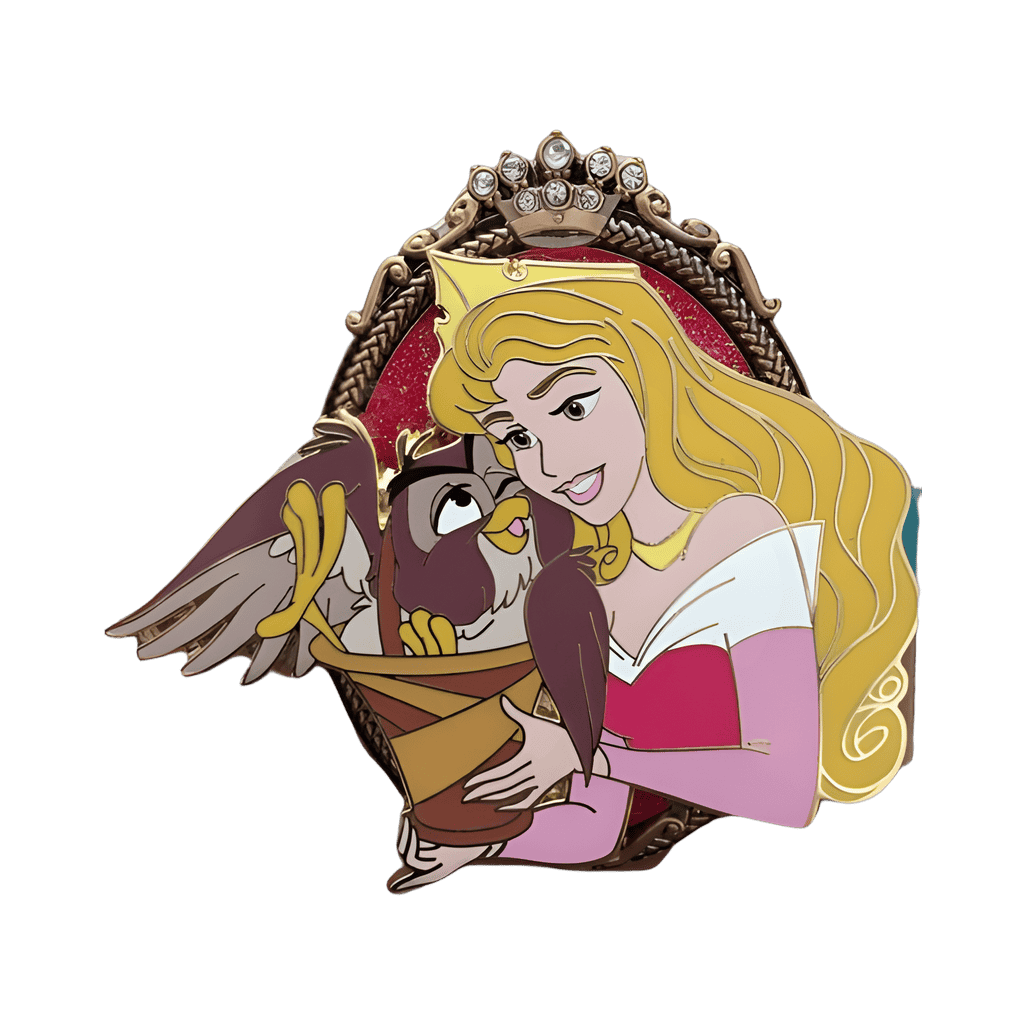 Aurora & Owl Disney pin