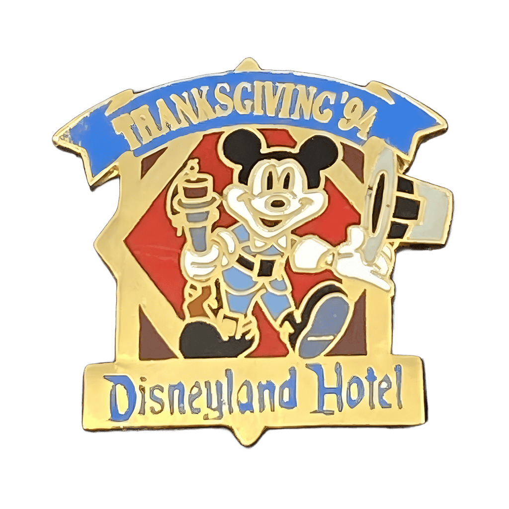 Disneyland Hotel Thanksgiving ‘94 - Mickey Disney pin