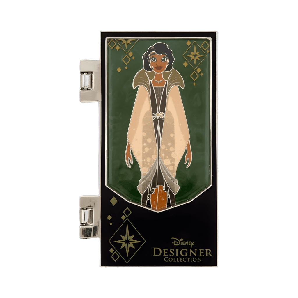 Tiana (on green background) Disney pin