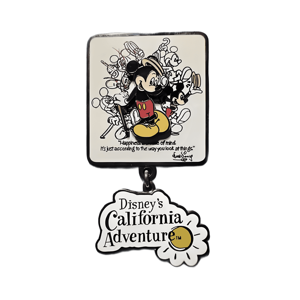 Mickey Happiness California Adventure Disney pin