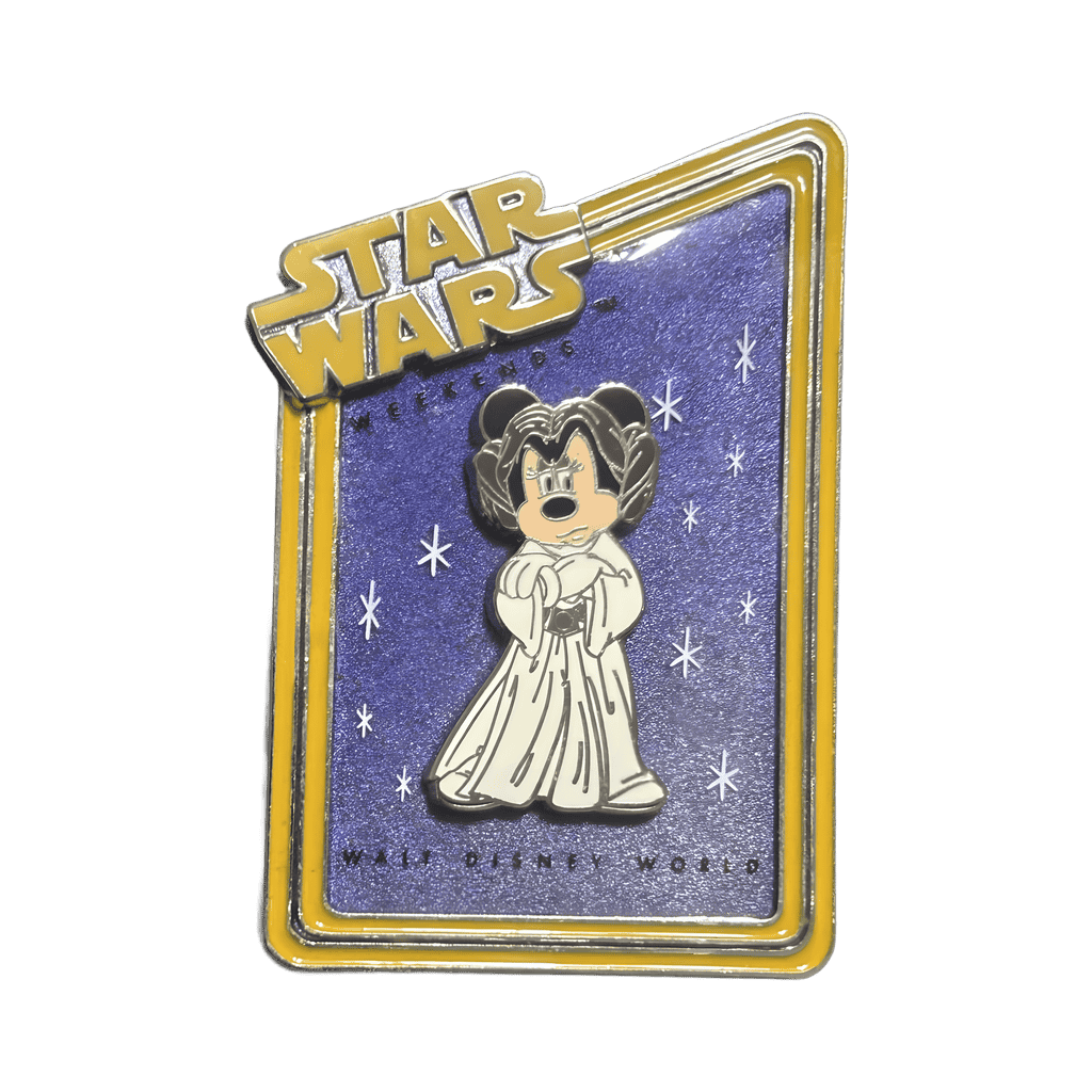 Minnie Mouse as Leia Disney pin