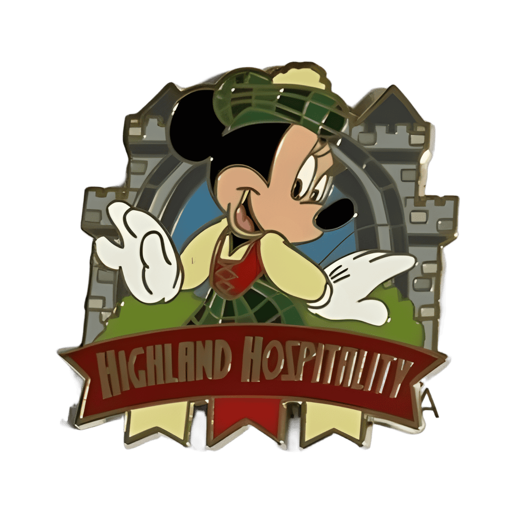Highland Hospitality Minnie Disney pin