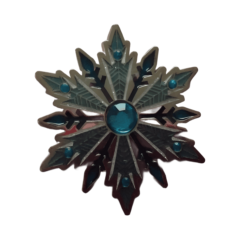 Frozen Snowflake Disney pin