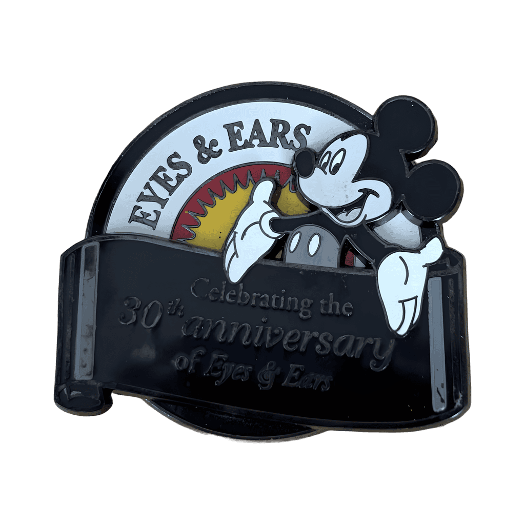 Eyes and Ears 30th Anniversary Disney pin