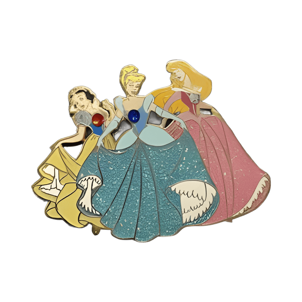 Snow White, Cinderella, and Aurora Disney pin